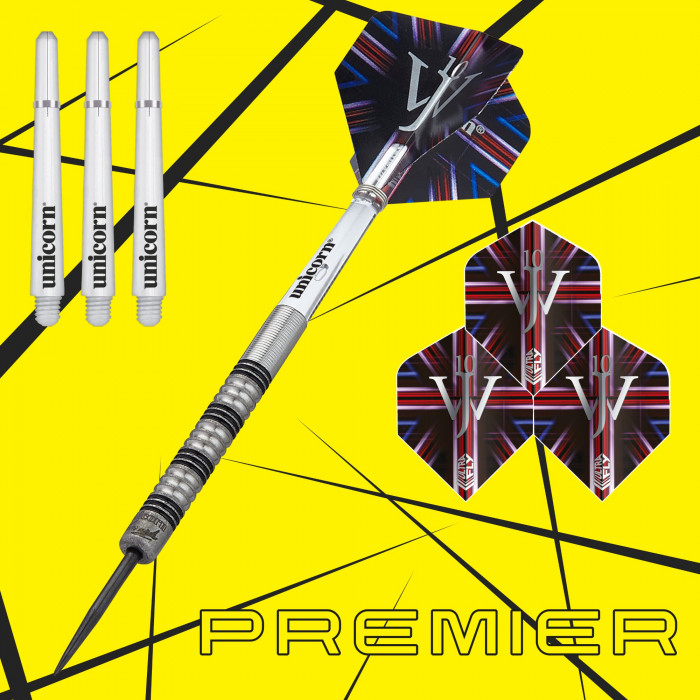 PREMIER 90% TUNGSTEN - JAMES WADE STEEL TIP DART SET 2022 EDITION