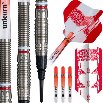 Mensur Suljovic 80% Tungsten Soft Tip Dart