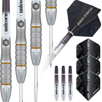 Pro-Tech Style 5 Steel Tip Dart Set - 90% Tungsten